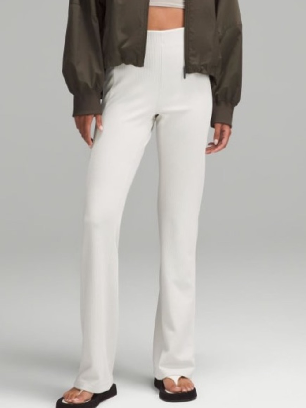 Lululemon Ribbed Softstreme Flared Pant